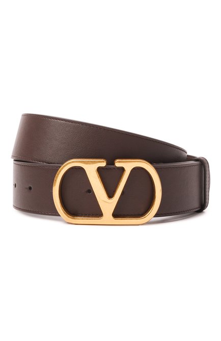Мужской кожаный ремень VALENTINO, арт. 7Y2T0SQ7/IYR