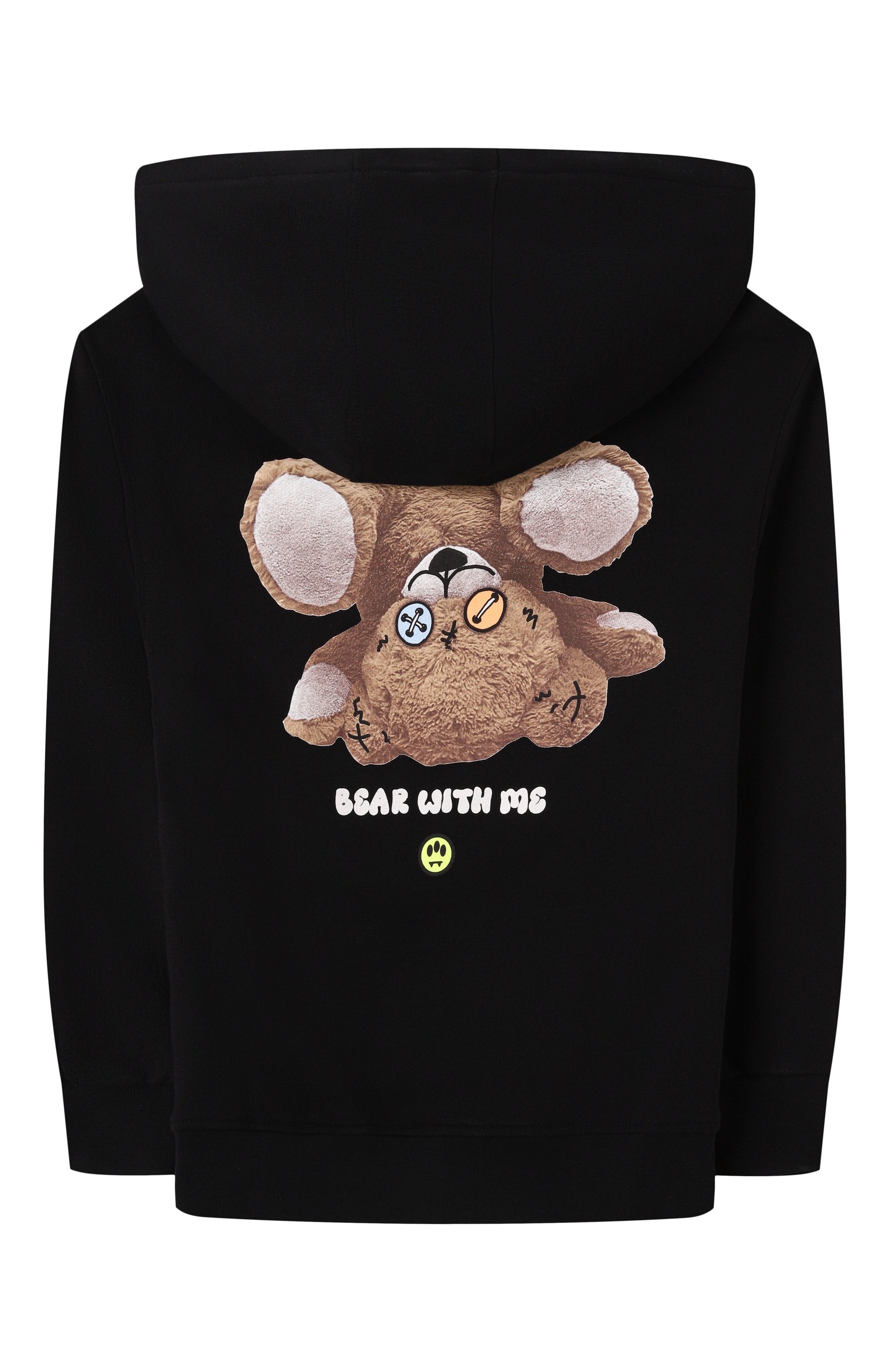 Хлопковое худи BARROW, арт. S5BKJUHS028, фото 2