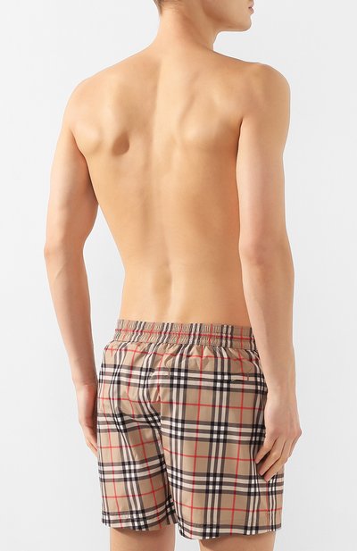 Плавки-шорты BURBERRY бежевого цвета по цене 34300 руб., арт. 8013885, фото 4 Плавки-шорты BURBERRY, арт. 8013885, фото 4