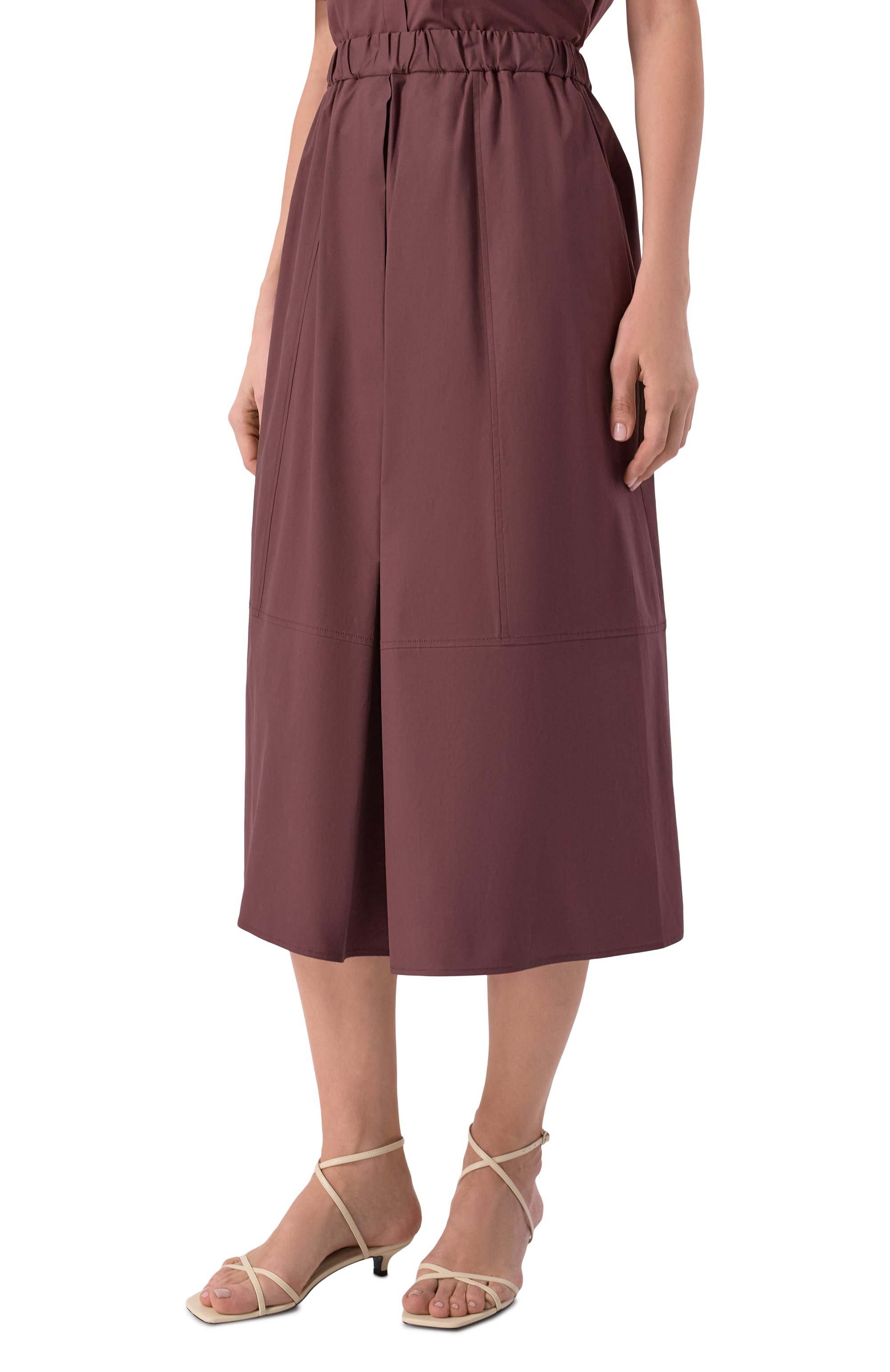 Хлопковая юбка ANTONELLI FIRENZE, арт. Q9715/135B, фото 3