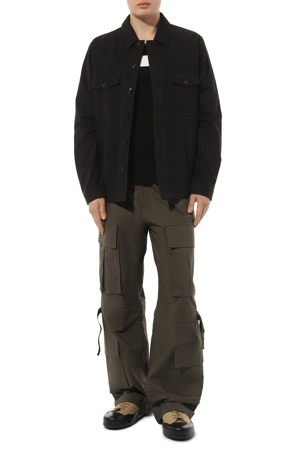 Хлопковая куртка-рубашка HUGO, арт. 50468744, фото 2