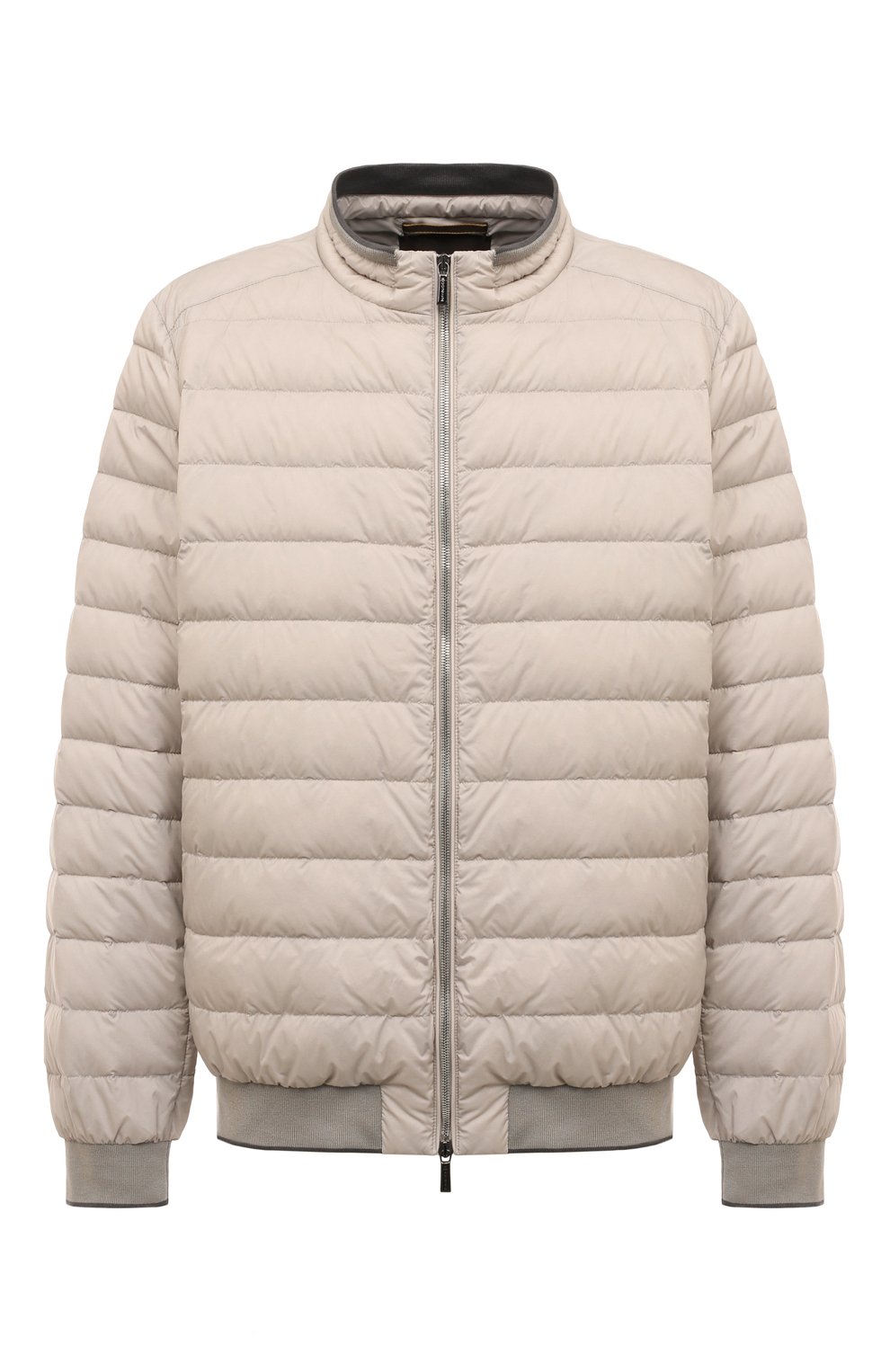 Пуховый бомбер strauss-s3 MOORER светло-бежевого цвета по цене 189000 руб., арт. SUARTS, фото 1 Пуховый бомбер strauss-s3 MOORER, арт. SUARTS, фото 1