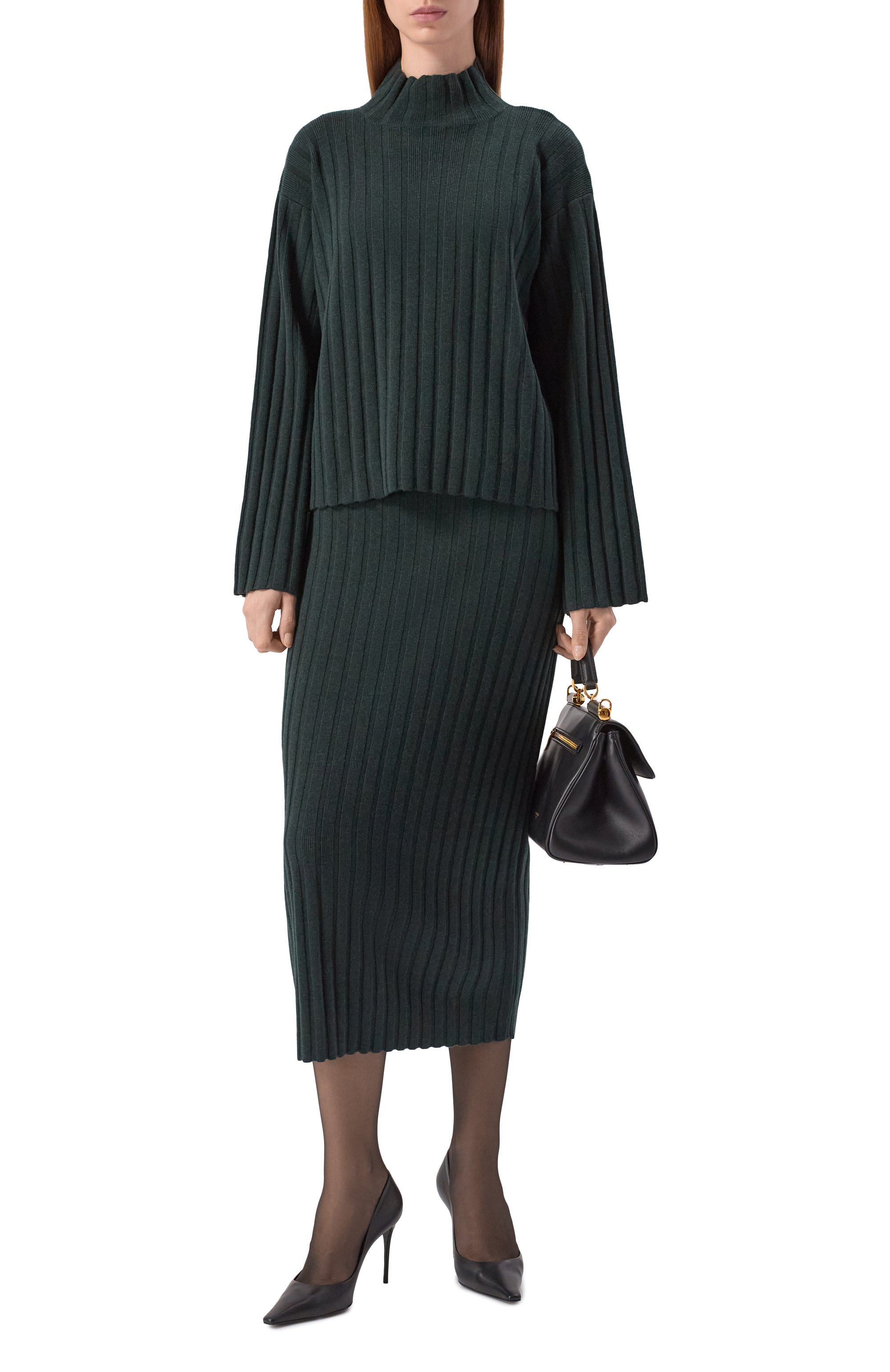 Кашемировый свитер AGNONA, арт. K210038E/1K120NE, фото 2