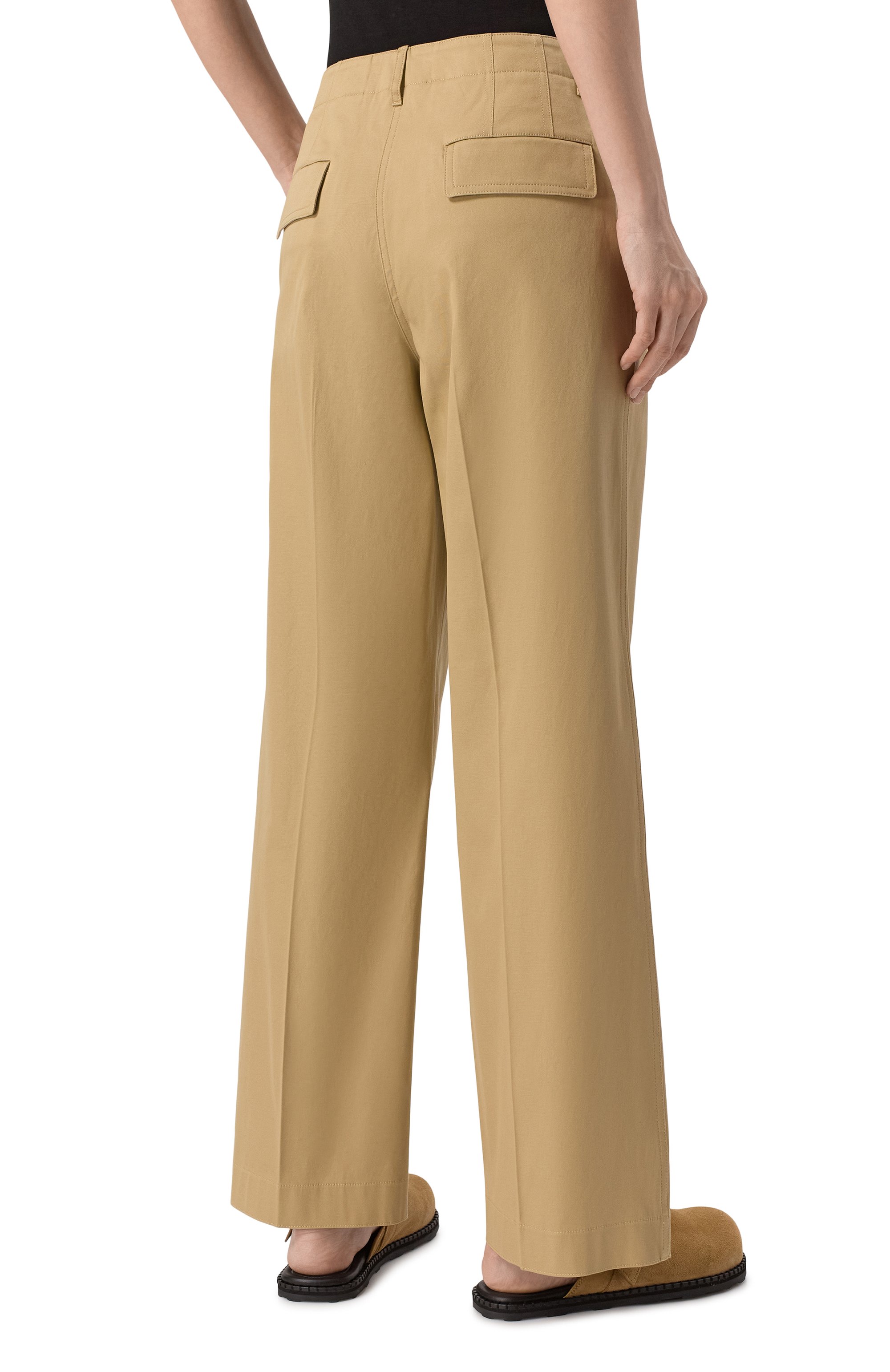 Хлопковые брюки THEORY, арт. P0204204, фото 4