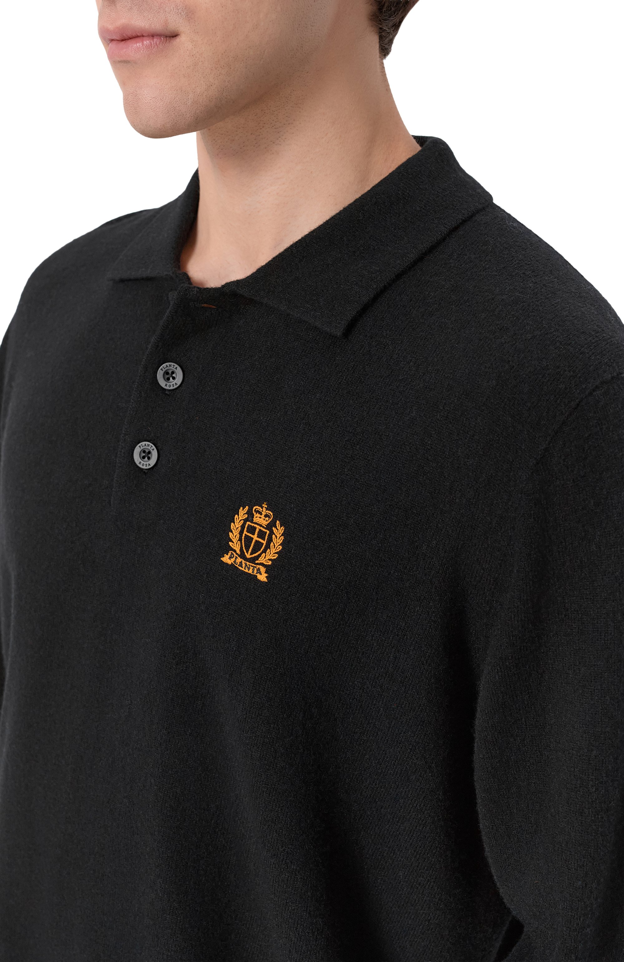 Поло из шерсти и кашемира PLANTA ROSA, арт. PR/VT1001, фото 6