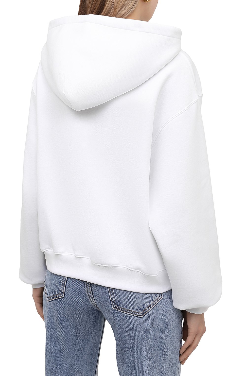 Хлопковое худи ALEXANDERWANG.T, арт. 4CC3212053, фото 4