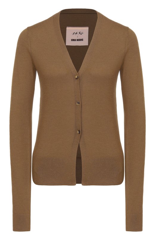 Кашемировый кардиган Uma Wang V2256B001 Коричневый V2256B001