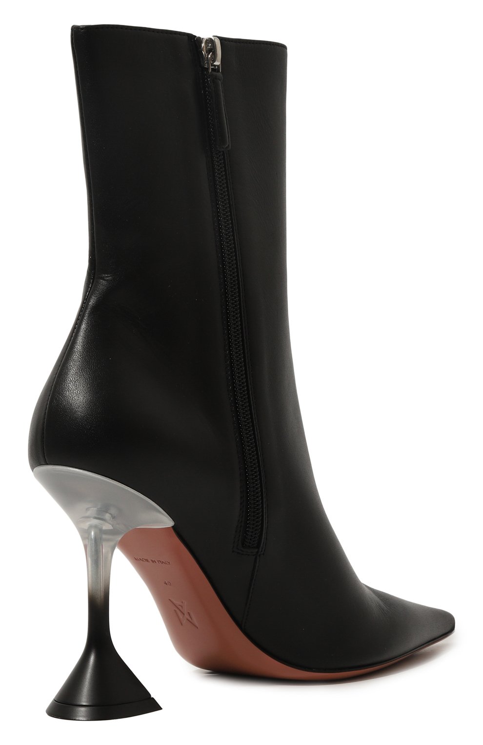 Кожаные ботильоны glorgia 95 AMINA MUADDI, арт. GI0RGIA GLASS B00TIE 95/NAPPA, фото 5