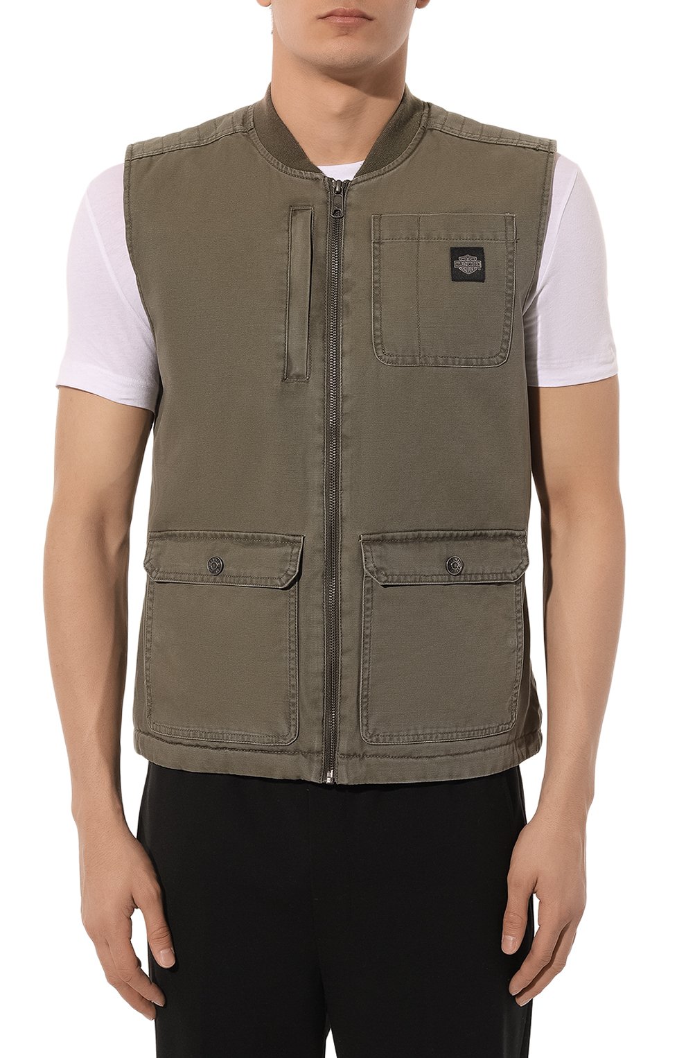 Хлопковый жилет HARLEY-DAVIDSON, арт. 97411-23VM, фото 3