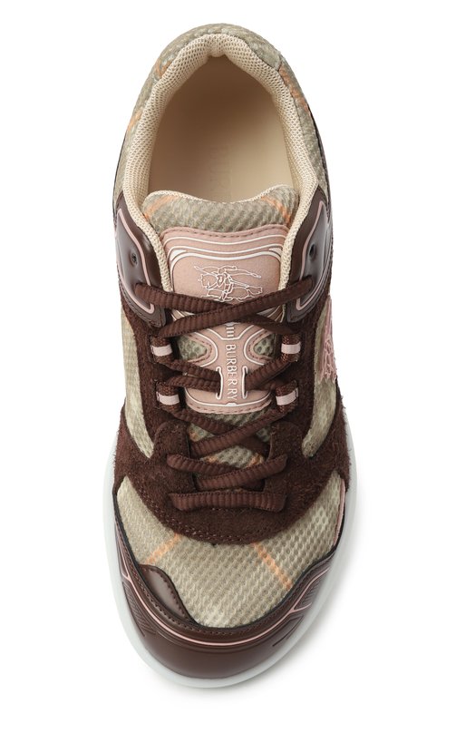 Комбинированные кроссовки Matrix Burberry 8111861 Разноцветный  8111861 Фото 6