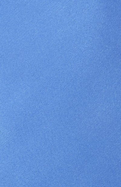 Шелковый галстук LANVIN синего цвета по цене 12600 руб., арт. 2242/TIE, фото 3 Шелковый галстук LANVIN, арт. 2242/TIE, фото 3