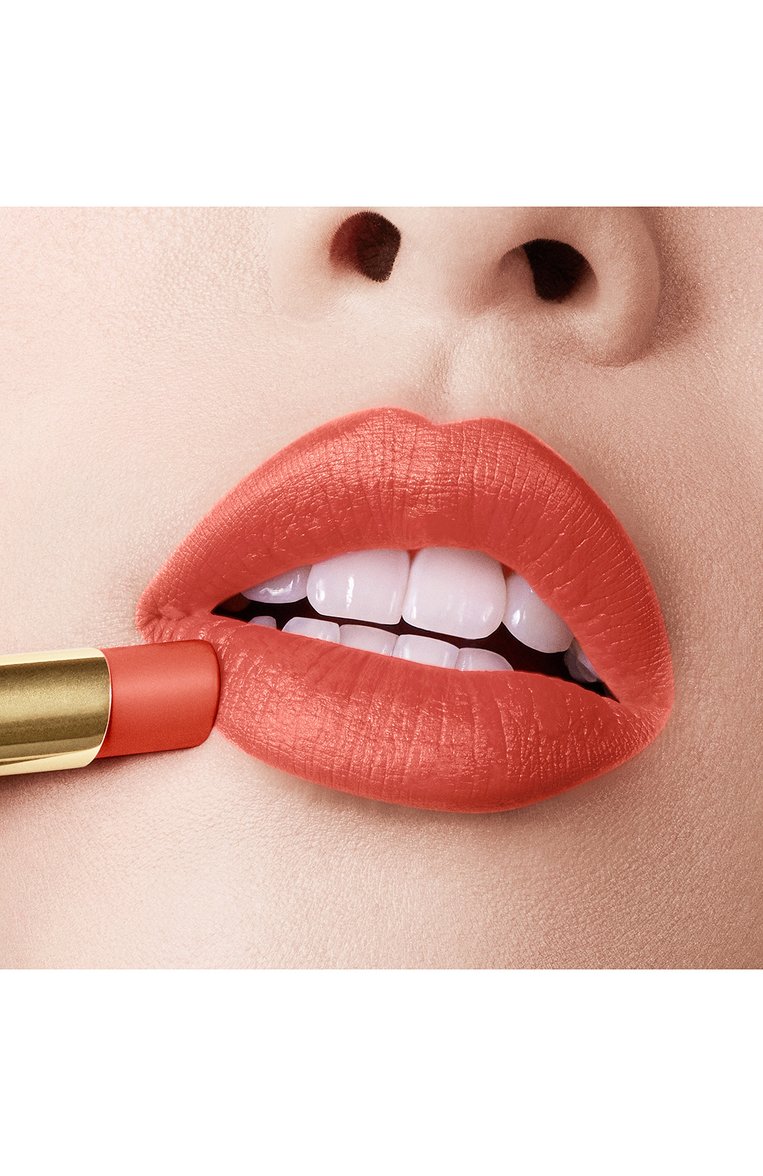 Матовая помада для губ rouge stiletto lumi matte, оттенок coralito 583l (2g) CHRISTIAN LOUBOUTIN  цвета, арт. 8435415077866 | Фото 5 (Региональные ограничения белый список (Axapta Mercury): Не проставлено; Нос: Не проставлено; Финишное покрытие: Матовый)