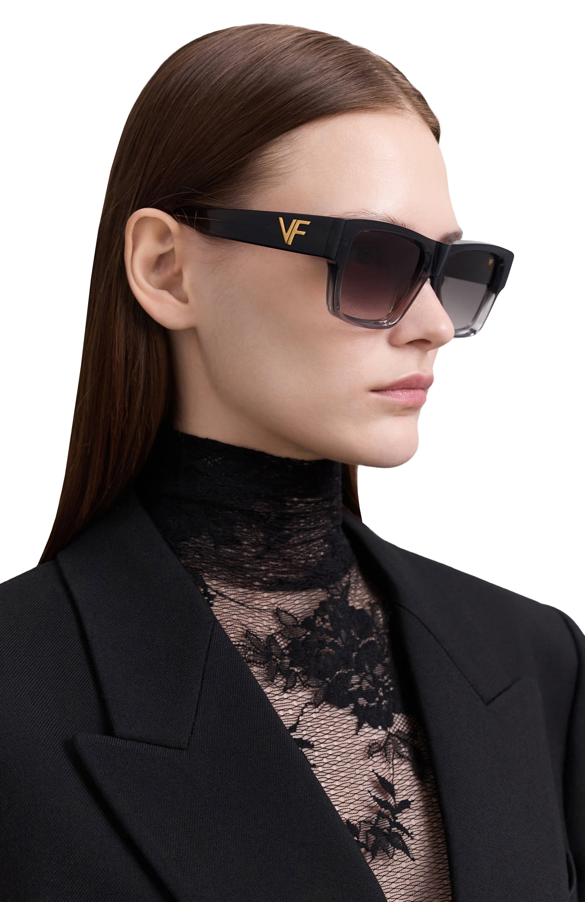 Солнцезащитные очки VINTAGE FRAMES, арт. HEIR GREY/BLACK, фото 3