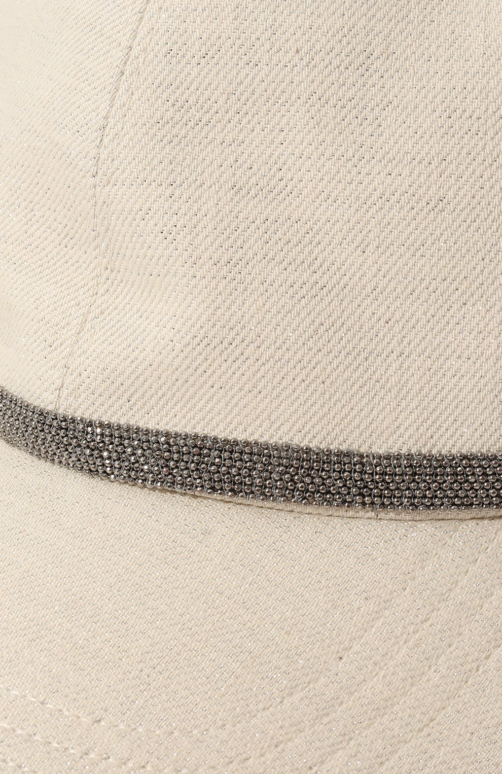 Бейсболка из хлопка и вискозы BRUNELLO CUCINELLI, арт. MCAP90146, фото 4