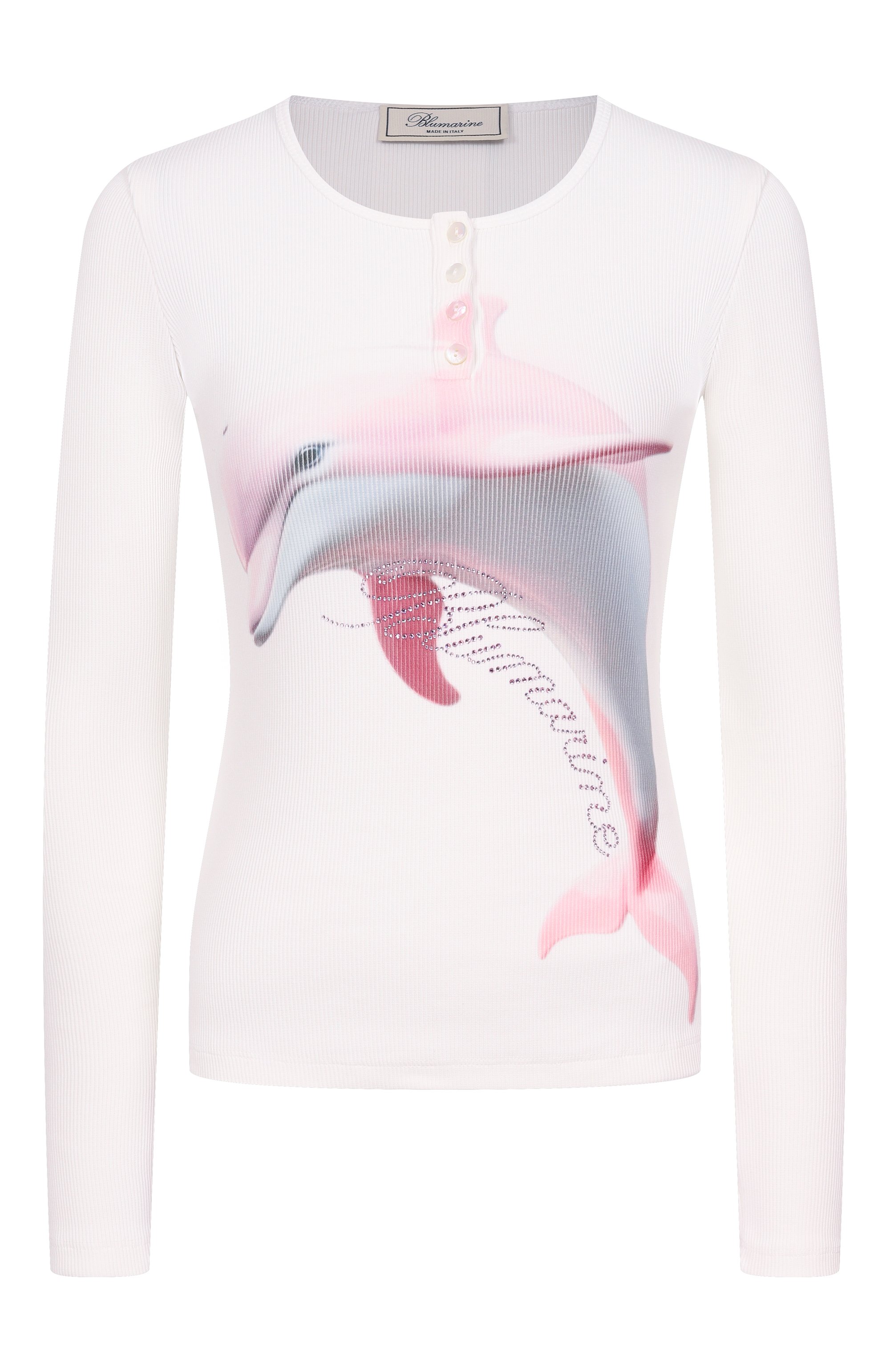 Хлопковый пуловер BLUMARINE, арт. 2T122A, фото 1