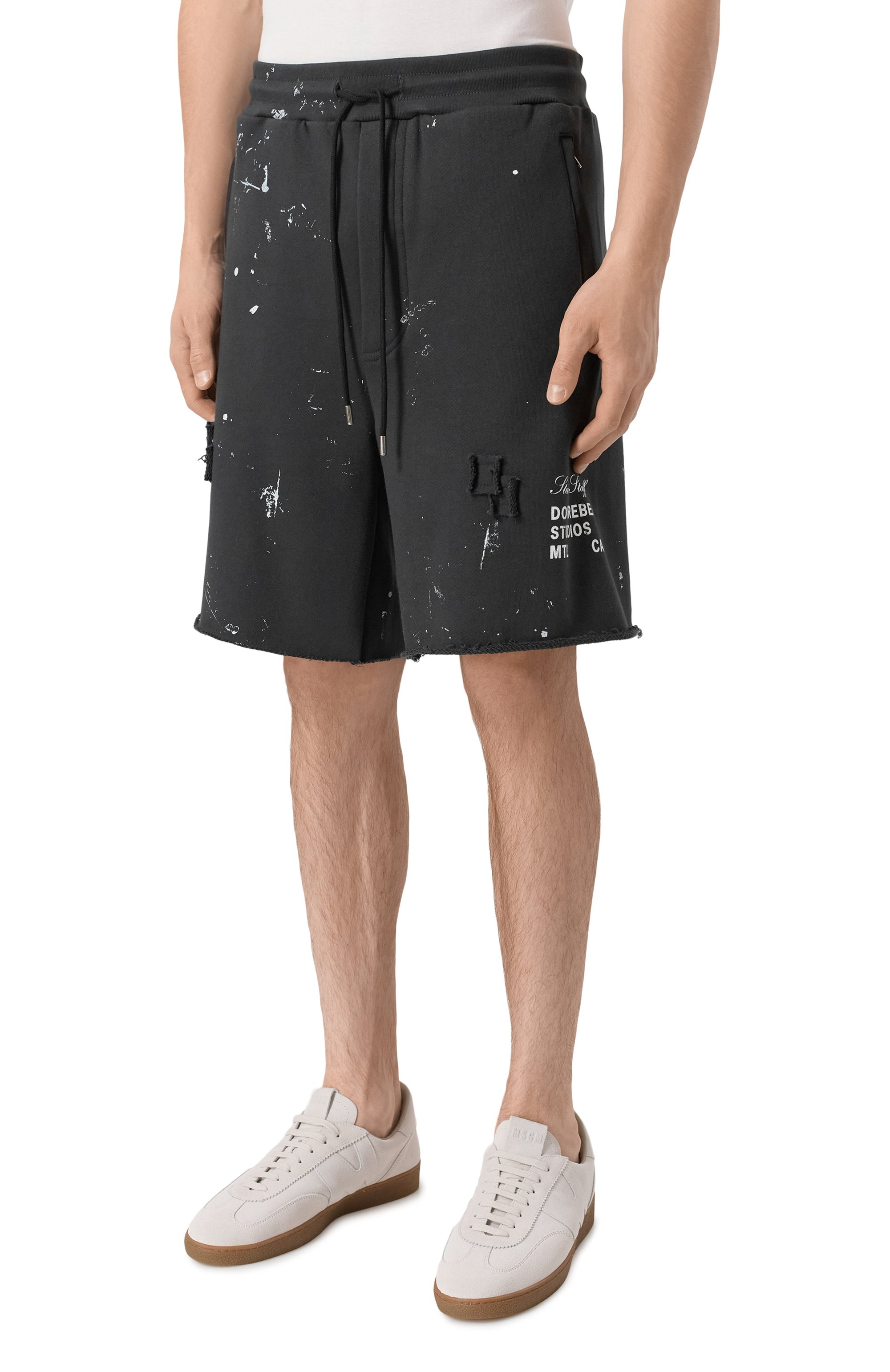 Хлопковые шорты DOMREBEL, арт. M STAFF SWEATSH0RTS, фото 3