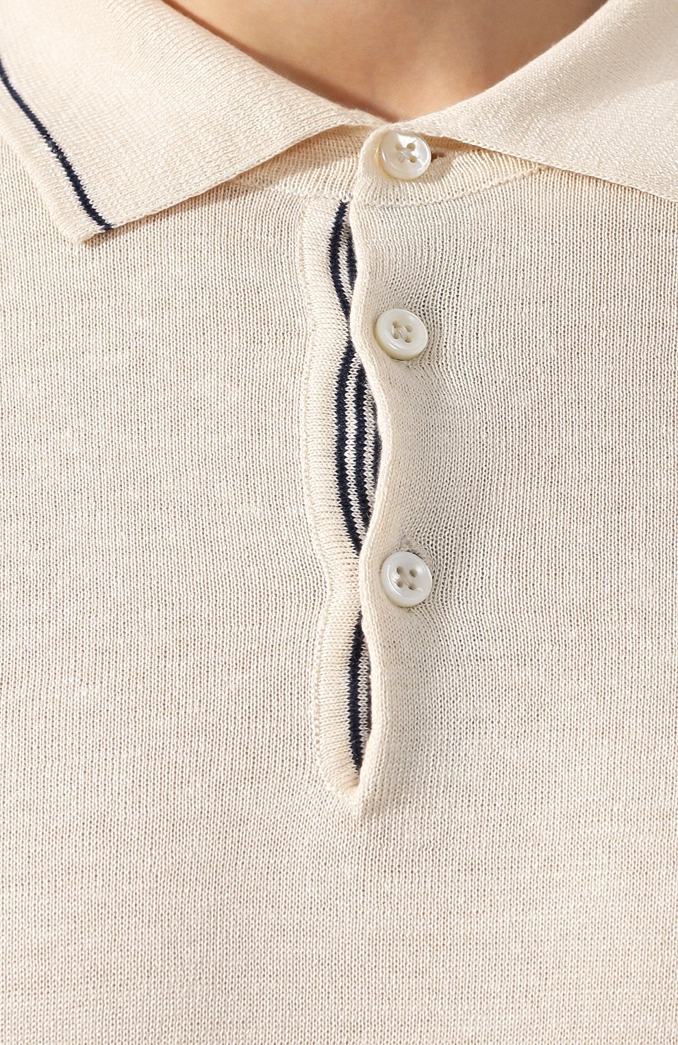 Поло изо льна и хлопка FIORONI, арт. MK20701C1, фото 5