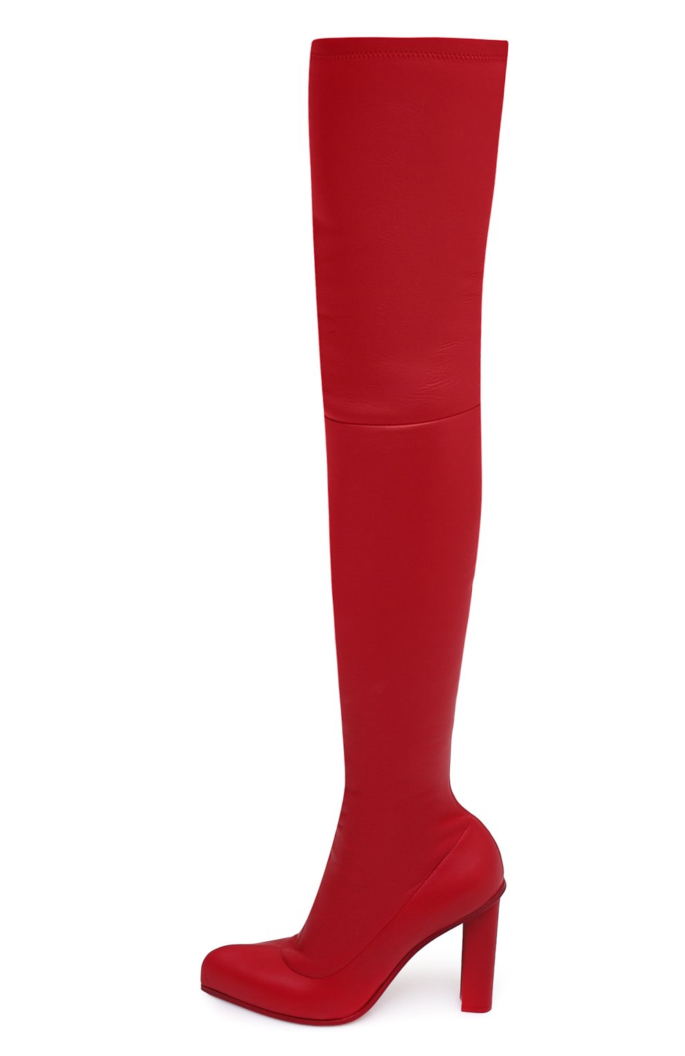 Кожаные ботфорты ALEXANDER MCQUEEN, арт. 641882/WHSS1, фото 3