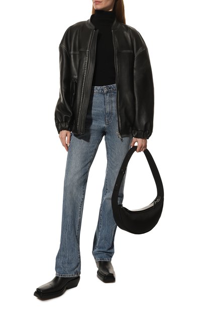 Шерстяная водолазка FREEAGE, арт. FWW1910219BK, фото 2