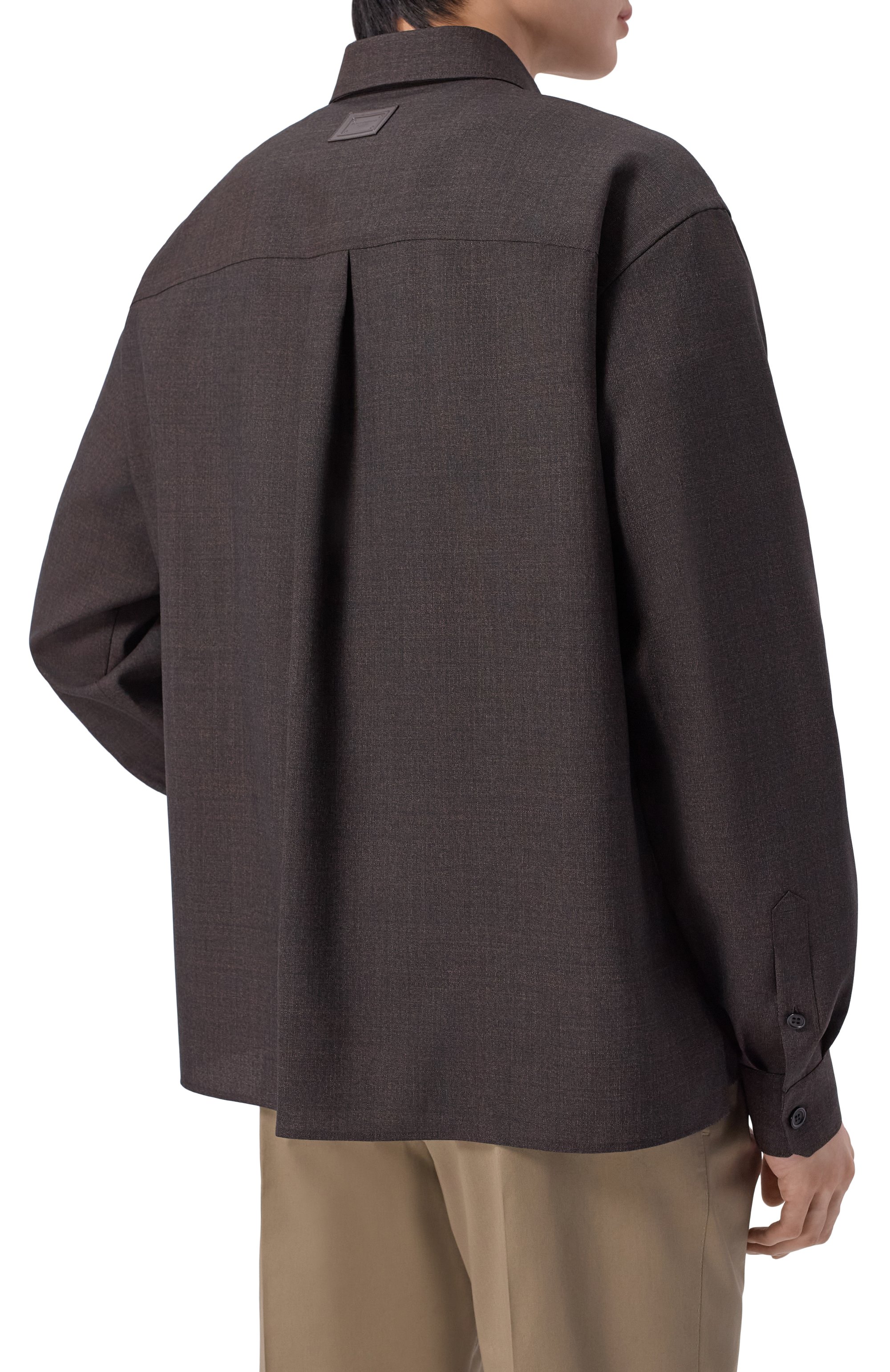 Шерстяная рубашка DOLCE & GABBANA, арт. G50J2T/HU2B0, фото 4