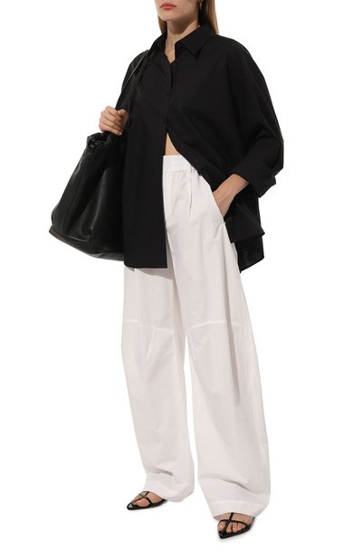 Женские хлопковые брюки BRUNELLO CUCINELLI, арт. ML949B1349