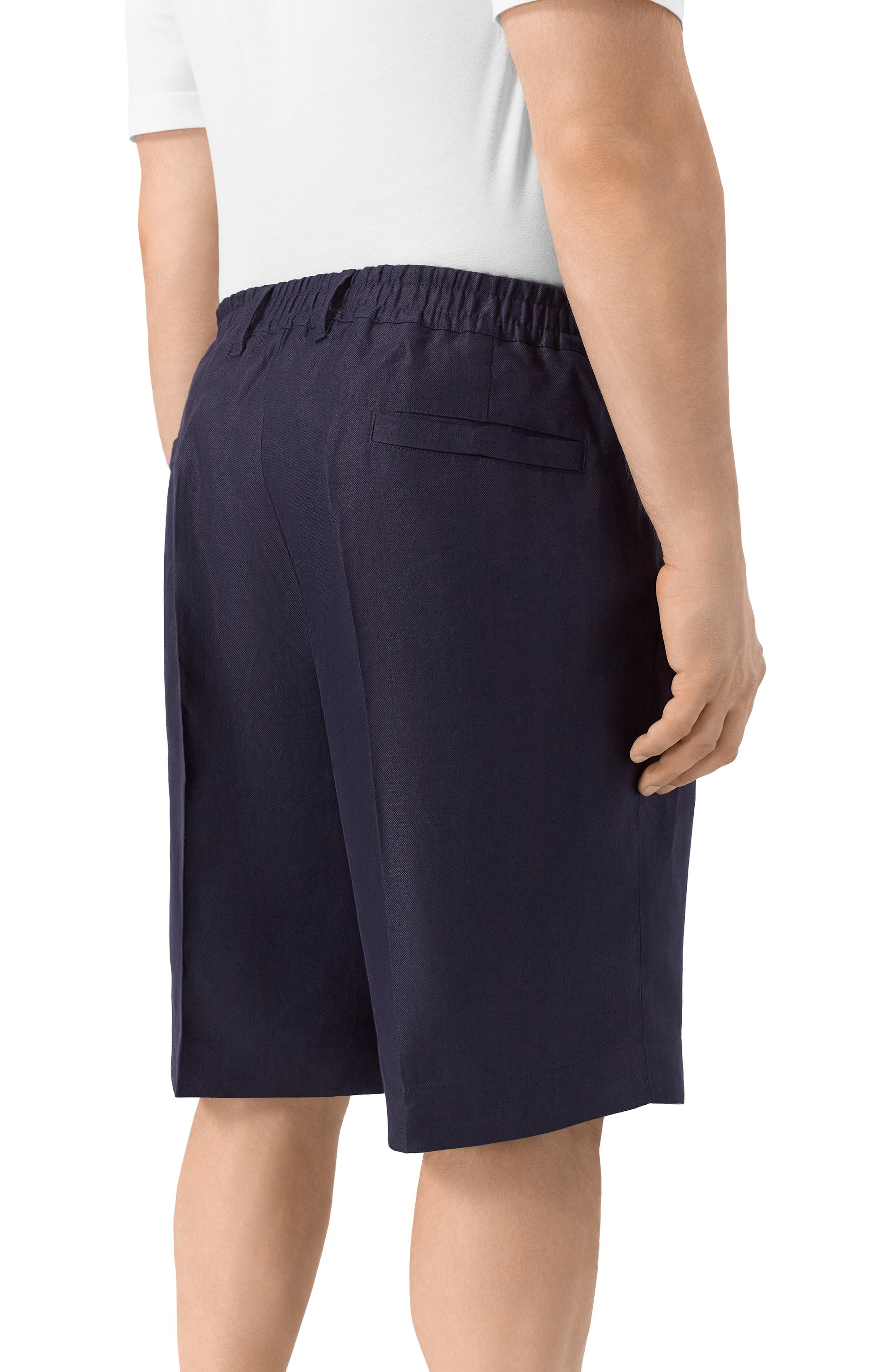 Льняные шорты CORTIGIANI, арт. 4AP662, фото 4