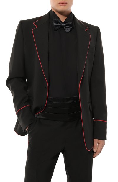 Шелковый камербанд KITON, арт. UFASCC07201, фото 2