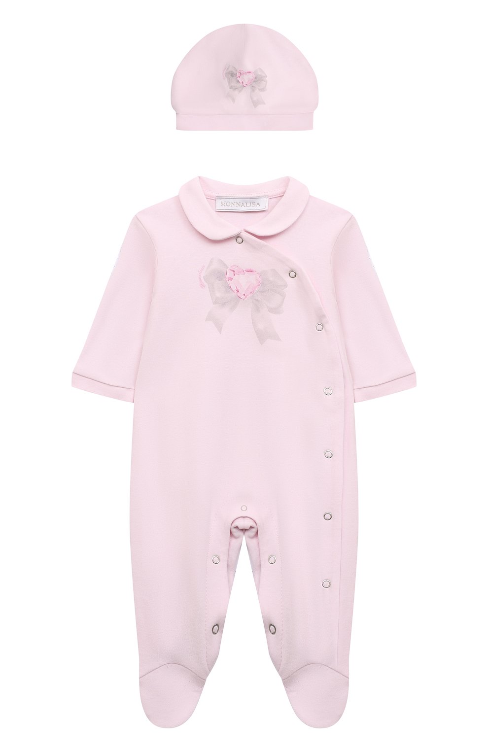 Комплект из комбинезона и шапки MONNALISA, арт. 35B503, фото 1