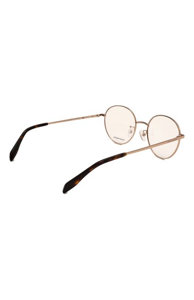 Оправа ALEXANDER MCQUEEN золотого цвета по цене 29950 руб., арт. AM0369 003, фото 4 Оправа ALEXANDER MCQUEEN, арт. AM0369 003, фото 4