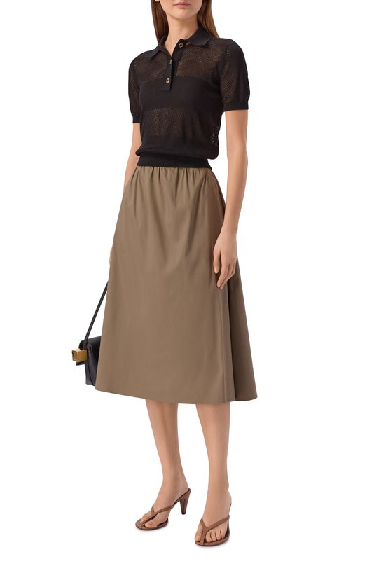 Хлопковое поло Gran Sasso 57274/14074 Чёрный  57274/14074 Фото 2