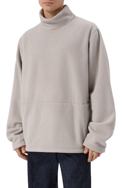 Свитшот mm6 x salomon MM6 светло-серого цвета по цене 51950 руб., арт. SH0NH0019/M20140, фото 3 Свитшот mm6 x salomon MM6, арт. SH0NH0019/M20140, фото 3