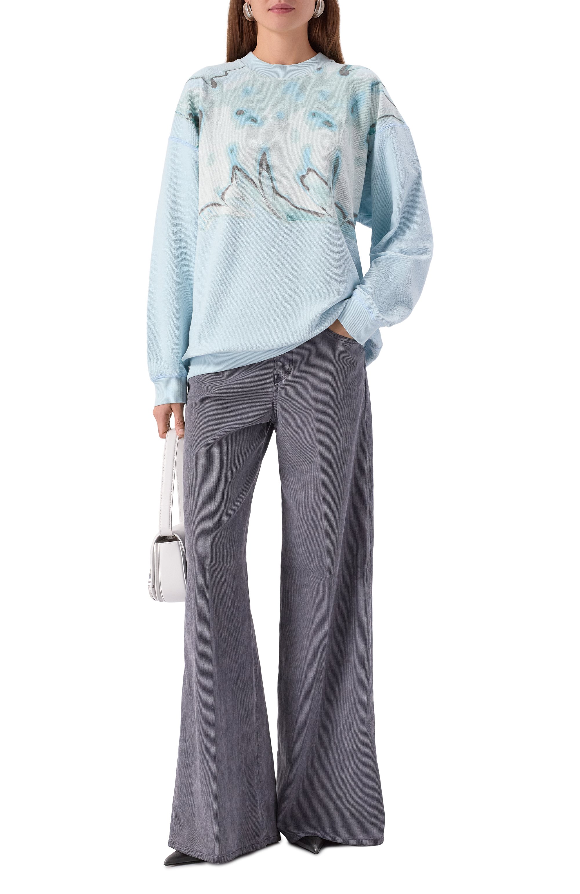 Хлопковый свитшот f-lora DIESEL, арт. A21625/0TKCA, фото 2