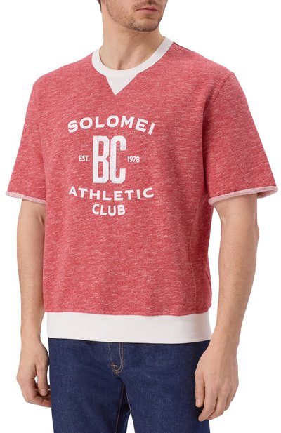 Свитшот из хлопка и льна BRUNELLO CUCINELLI, арт. MR8313378G, фото 3