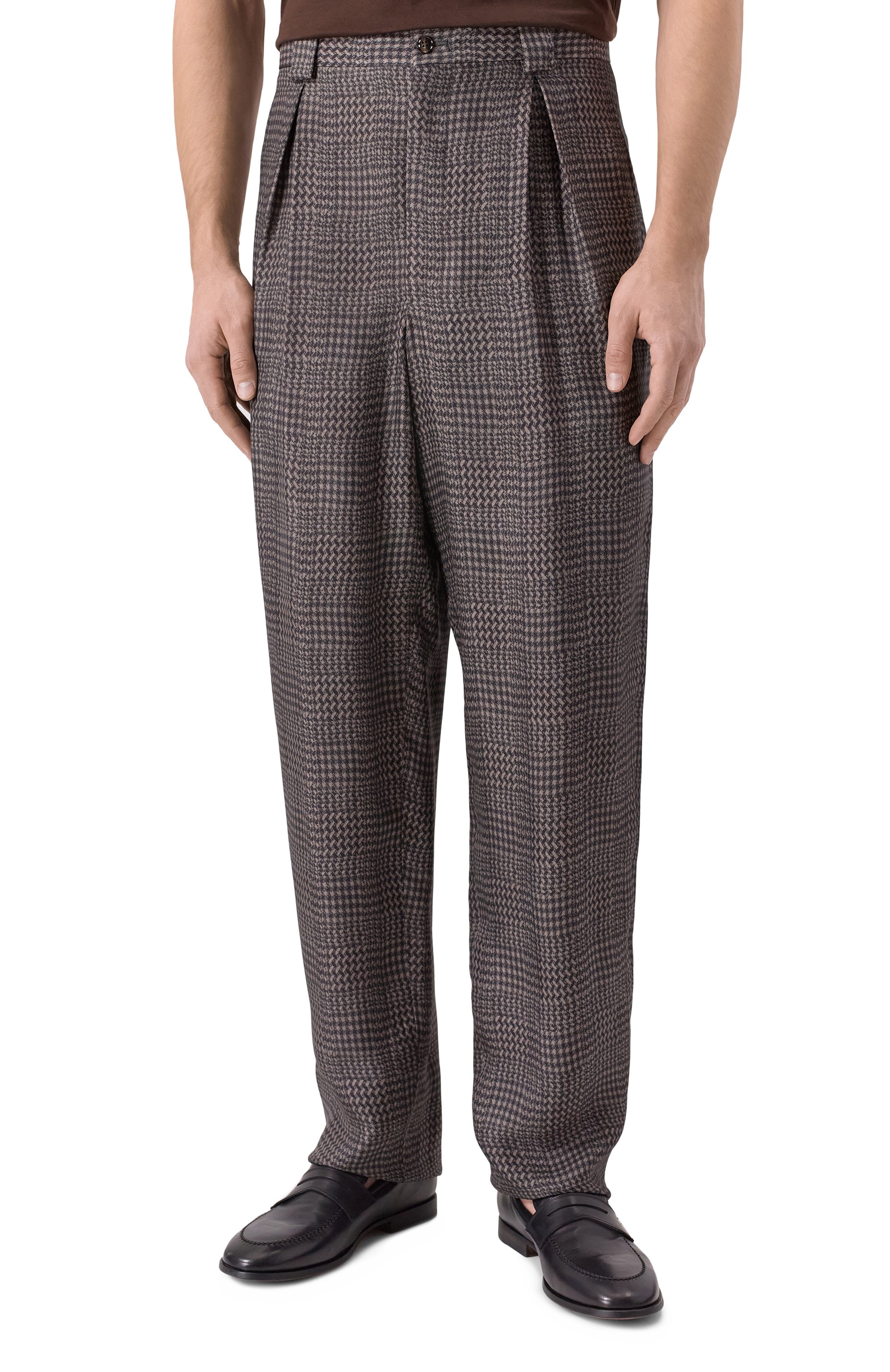 Брюки из вискозы GIORGIO ARMANI, арт. GM002035/TE17944, фото 3