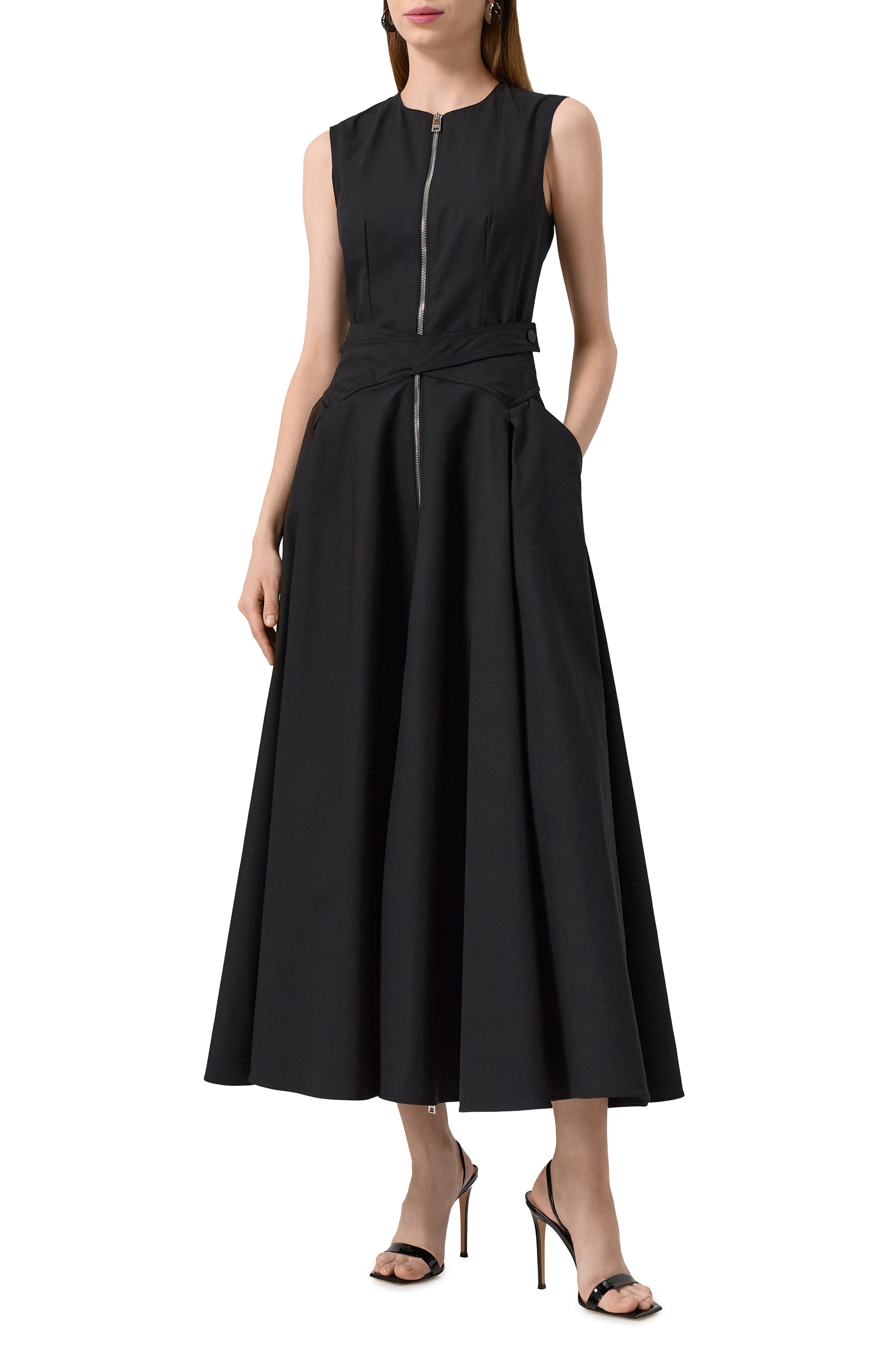 Хлопковое платье MSGM, арт. 3841MDA28/257133, фото 2