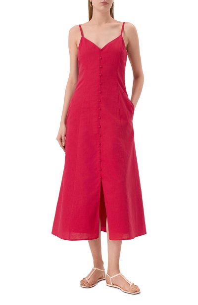 Платье изо льна и хлопка PAIGE, арт. 1D16L17-J231, фото 3