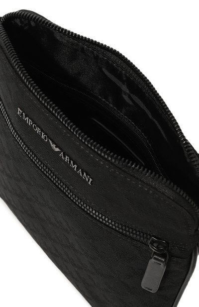 Текстильная сумка EMPORIO ARMANI черного цвета по цене 27800 руб., арт. Y4M185/Y022V, фото 5 Текстильная сумка EMPORIO ARMANI, арт. Y4M185/Y022V, фото 5