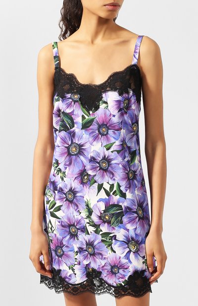 Сорочка из смеси шелка и хлопка DOLCE & GABBANA, арт. 06A00T/FSAZ0, фото 3