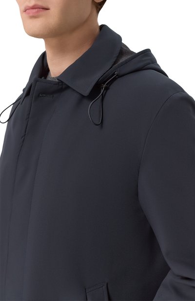 Куртка SARTORIA LATORRE темно-синего цвета по цене 97850 руб., арт. CTS072/UK0030, фото 5 Куртка SARTORIA LATORRE, арт. CTS072/UK0030, фото 5