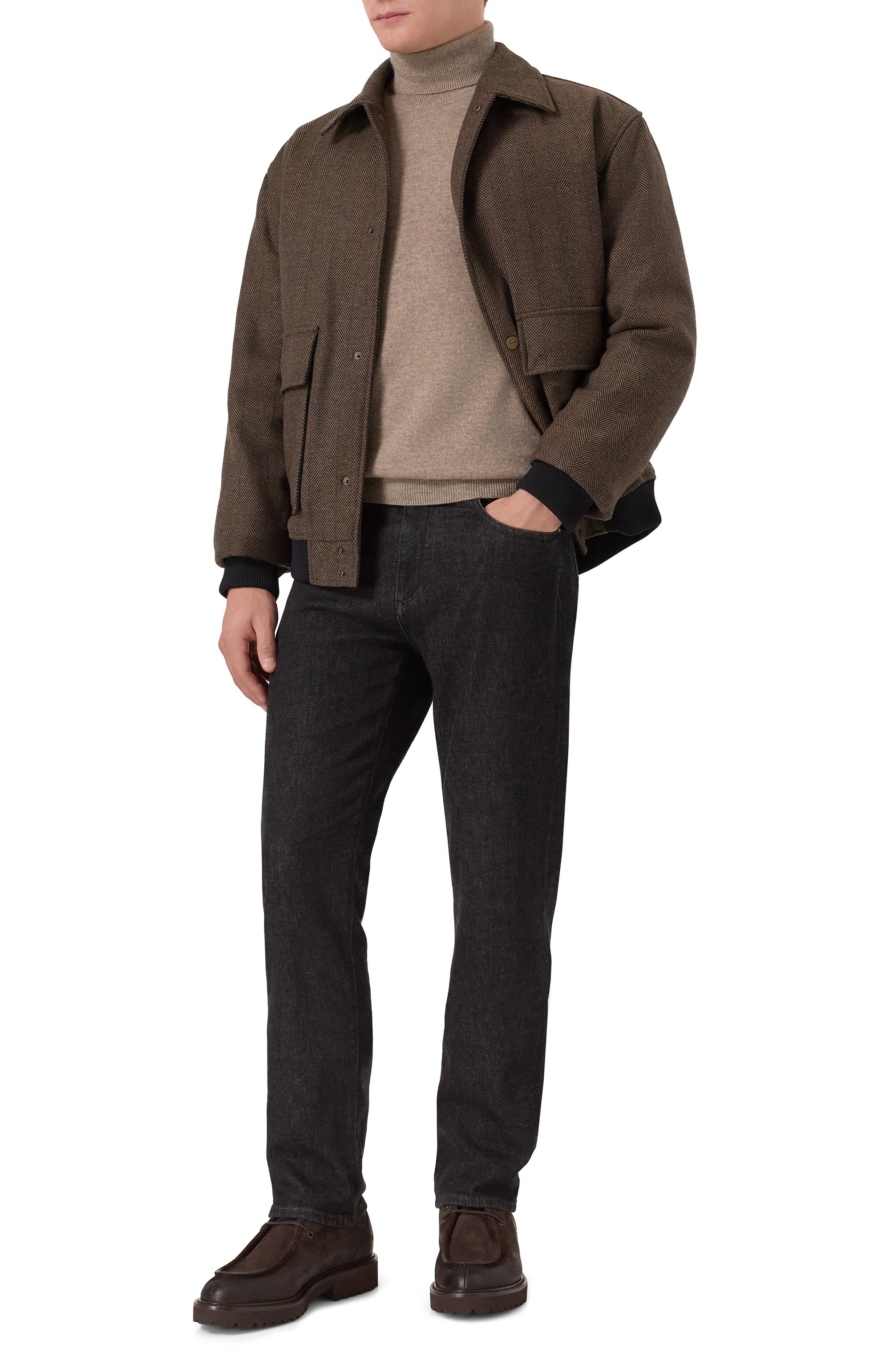 Замшевые дерби DOUCAL'S, арт. DU2737PHILUN205T, фото 2