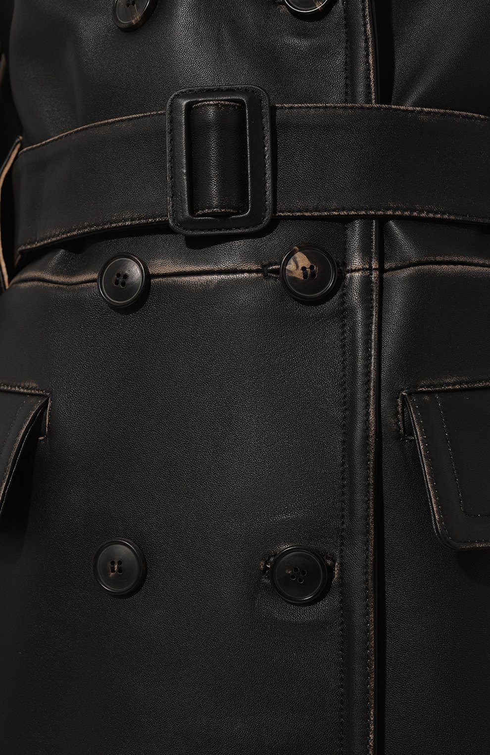 Кожаный тренч ALINE, арт. AL020103, фото 5