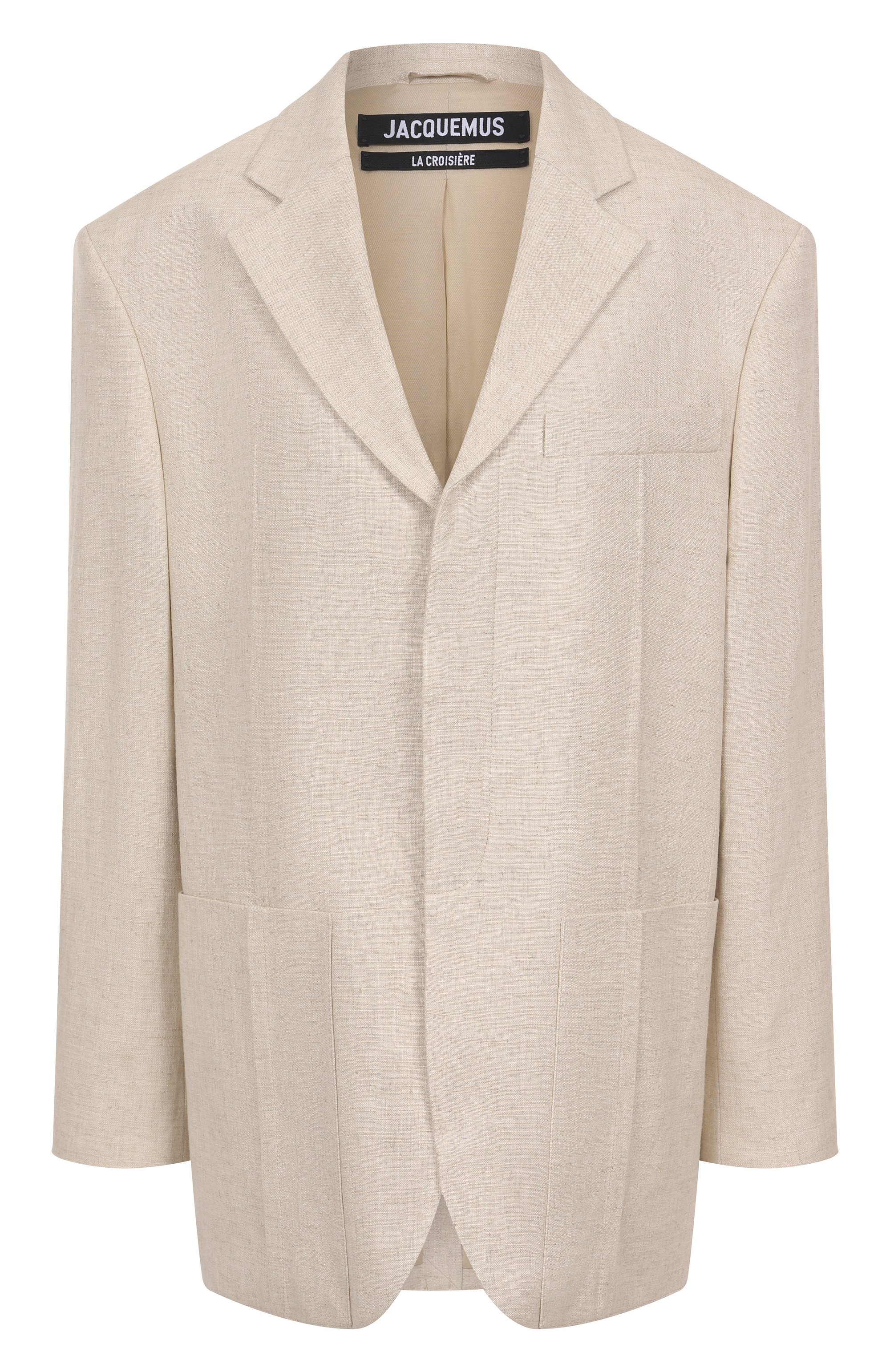 Жакет из вискозы и льна JACQUEMUS, арт. 22E/213JA101-1358, фото 1