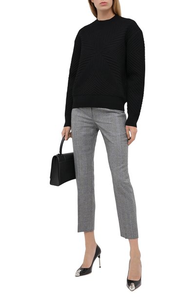 Свитшот из шерсти и вискозы ALEXANDER MCQUEEN, арт. 641894/Q1ARM, фото 2