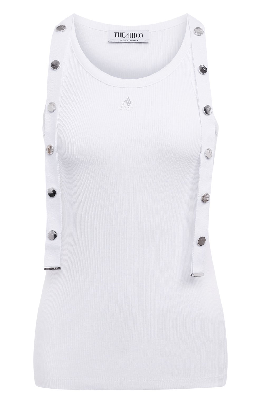 Хлопковая майка THE ATTICO, арт. 241WCT229/J038, фото 1