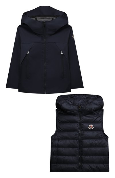 Комплект из ветровки и жилета MONCLER, арт. H1-954-1A000-23-539HW/8-10A, фото 1