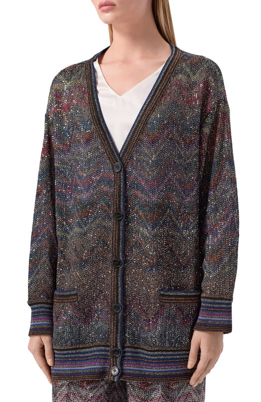 Кардиган Missoni DS25WM0T/BC005G Разноцветный  DS25WM0T/BC005G Фото 3