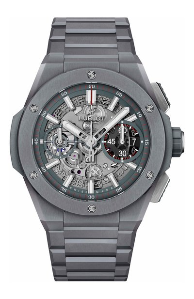 Мужские часы integrated grey ceramic HUBLOT, арт. 451.FX.6923.FX