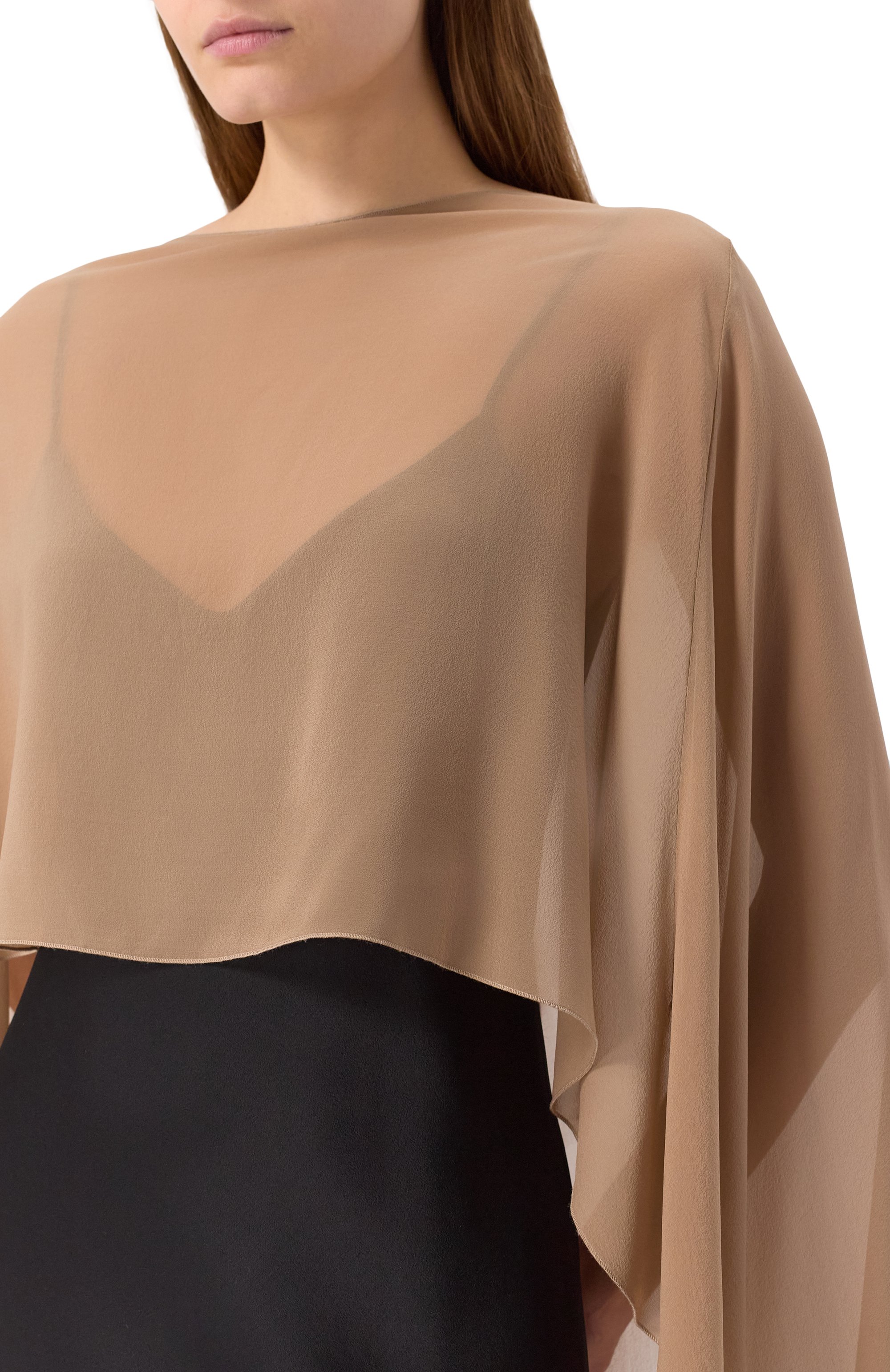 Шелковая накидка ANTONELLI FIRENZE, арт. L0729N/261, фото 5