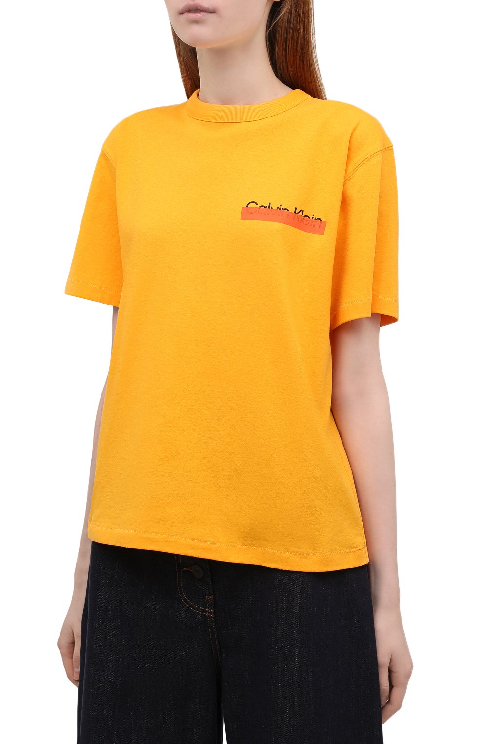 Хлопковая футболка HERON PRESTON FOR CALVIN KLEIN, арт. K20K203717, фото 3