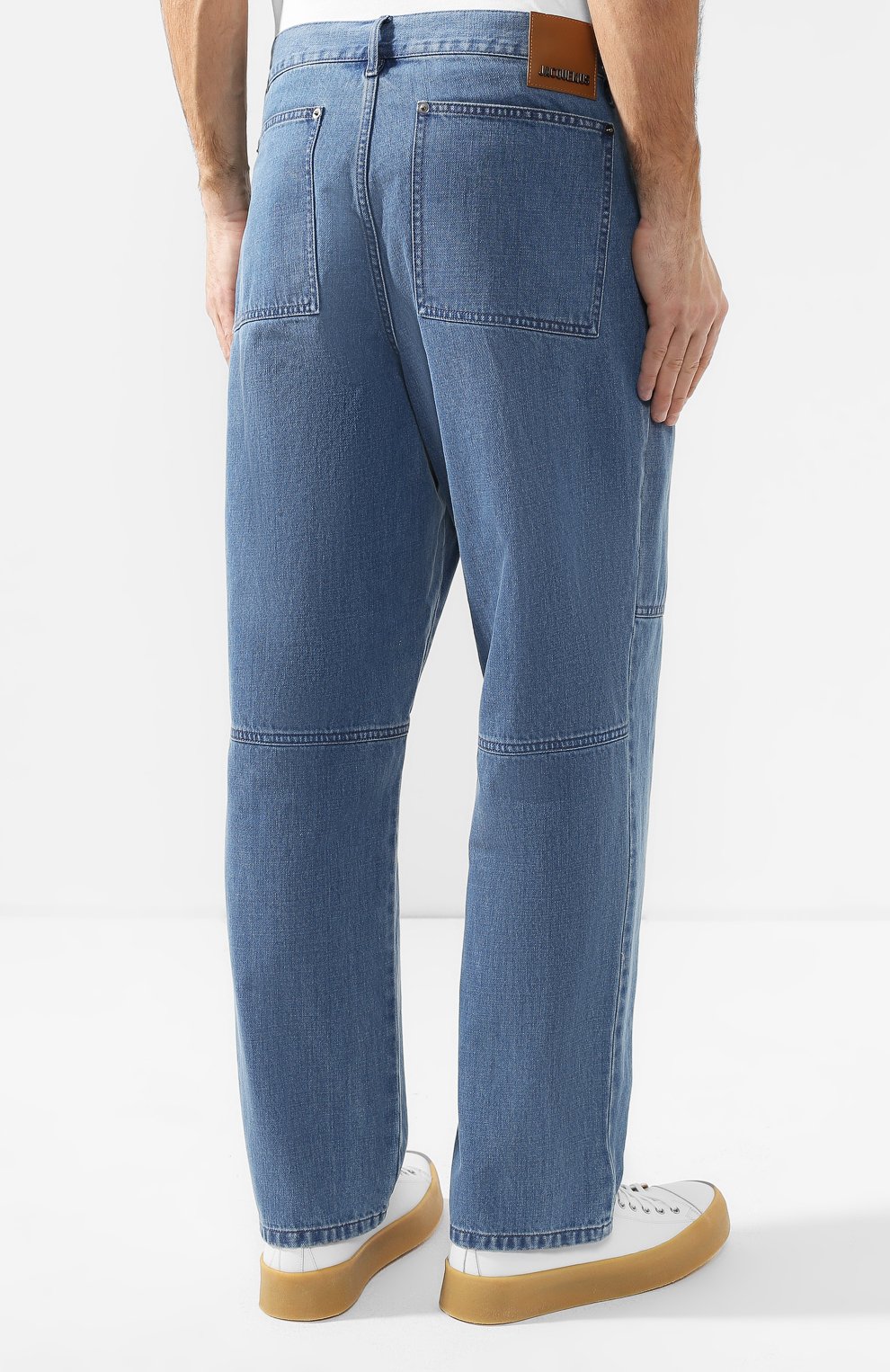 Джинсы прямого кроя JACQUEMUS, арт. 195DE04/34320, фото 4